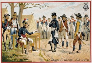 General Hoche ante los Vendeanos en 1795 (Pacificación de la Vendée) de French School
