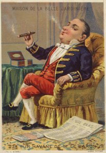 Caballero fumando cigarro