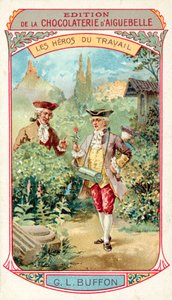 Georges-Louis Leclerc, Conde de Buffon, naturalista francés de French School