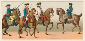 Traje de Alemania del siglo XVIII de French School