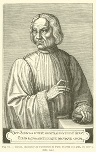 Gerson, canciller de la Universidad de París de French School