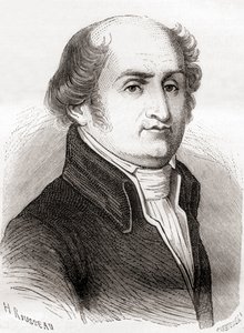 Gilbert Romme, de Les Merveilles de la Science, publicado hacia 1870 (grabado) de French School