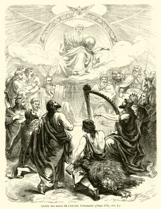 Gloria de los santos del Antiguo Testamento de French School