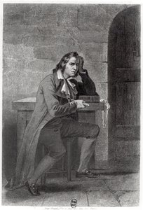 Gracchus Babeuf (1760-97) apuñalándose