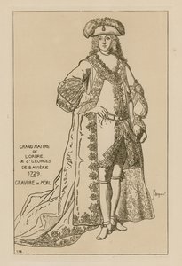 Gran Maestre de la Orden de San Jorge de Baviera, 1729 de French School
