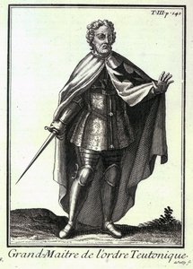 Gran Maestro de la Orden Teutónica, una ilustración de 