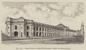 Gran bazar de San Petersburgo de French School