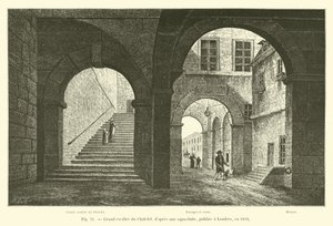 Gran escalera del Chatelet de French School
