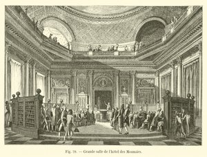 Gran sala del hotel de Monedas de French School