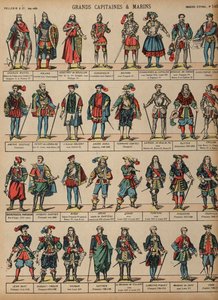 Grandes figuras militares de French School