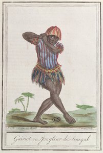Griot o juglar de Senegal, 1796