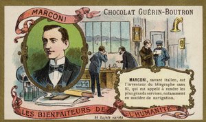 Guglielmo Marconi, inventor italiano y pionero de la radio de French School
