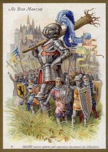 Gulliver, nombrado general, se dispone a exterminar a los enemigos de los liliputienses de French School