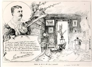 Guy de Maupassant (1850-93) y su estudio de French School