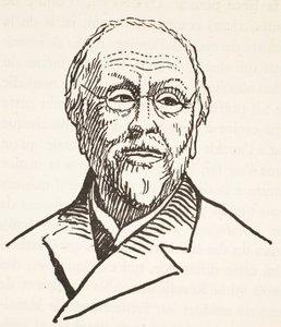 H. Taine, ilustración de Histoire de la Nation Francaise, Ciencias, Volúmenes I y II, por Gabriel Hanotaux (1853-1944), 1924