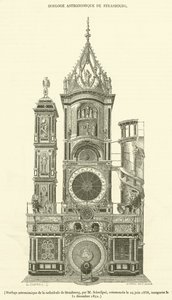 Reloj astronómico de la catedral de Estrasburgo de French School
