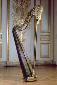 Arpa perteneciente a la Reina María Antonieta