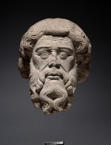 Cabeza de un Apóstol, c.1325-1350 de French School