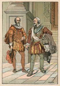 Enrique IV y Sully de French School