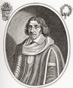 Henri de Mesmes, Señor de Roissy, Marqués de Mongneville y Everly, 1575-1650. Magistrado francés y Alcalde de París. De Les Heures Libres publicado en 1908 de French School