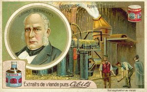 Henry Bessemer, inventor del proceso Bessemer de French School