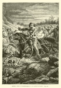 Enrique, Duque de Montmorency, en Castelnaudary de French School