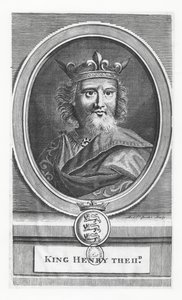 Enrique II, Rey de Inglaterra (grabado) de French School