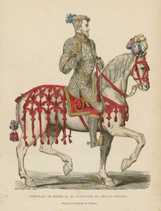 Enrique II de Francia de French School