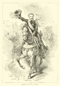 Enrique IV en Ivry de French School