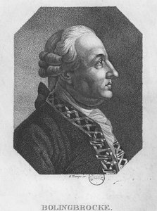 Henry St John, Lord Bolingbroke (grabado) de French School