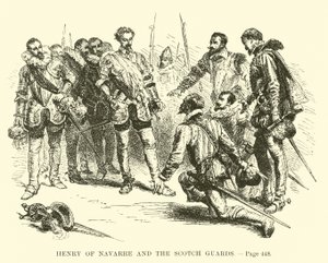 Enrique de Navarra y los Guardias Escoceses de French School