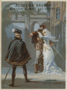 Hernani, Acto 2, escena II de French School