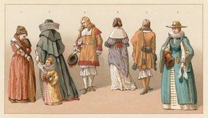 Traje del siglo XVII en Holanda