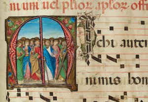 Santos Apóstoles, Gradual, f.94 de French School
