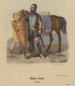 Hombre de armas, Siglo XII