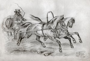 Tranvía de caballos