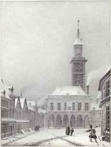 Hotel de Ville en Bapaume de French School