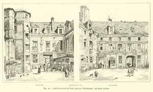 Hotel del preboste de París, pasaje Charlemagne, rue Saint-Antoine de French School