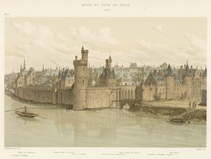 Hotel y Torre de Nesle, 1380 de French School