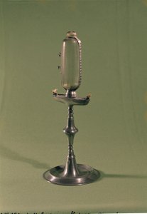 Lámpara horaria, 1677 de French School