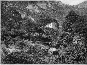 Casa de bandidos en la Pentica en Córcega de French School