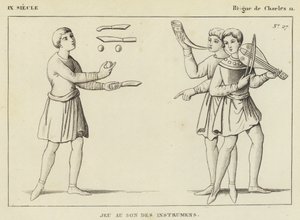 Siglo IX, Reinado de Carlos II, Juego al Son de los Instrumentos