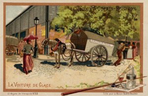 Carro de hielo de French School
