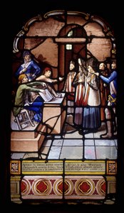 Ignace el Garrec, vicario en Kerlaz, Padre Maximin Chelgoualch, capuchino, Le Gac, Alain Le Floch, sacerdotes refugiados, se niegan a jurar la constitución civil del clero y son arrestados
