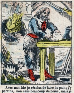 Ilustración para el libro de Daniel Defoe 