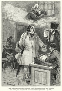 Ilustración para Le Juif Errant de French School