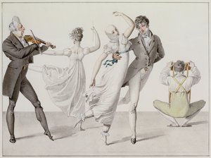 Ilustración de "Le Bon Genre", c.1810 de French School