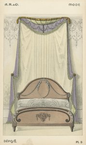 Ilustración del catálogo de productos de diseño interior de A R & Cie, Francia de French School