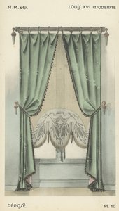 Ilustración del catálogo de productos de diseño interior de A R & Cie, Francia de French School
