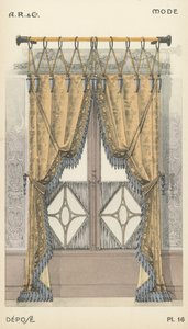 Ilustración del catálogo de productos de diseño interior de A R & Cie, Francia de French School